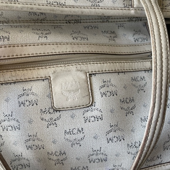 Authentic MCM large vintage tote bag (E01) - Picture 14 of 16